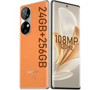 SUBZONAL-Note 17 Pro Téléphone portable sans contrat, écran incurvé 2,4 K Amoled 120 Hz, appareil photo 108 MP 32 MP Android 13, 24 Go 256 Go Helio G99 avec charge rapide de 33 W, 6,78 pouces FHD