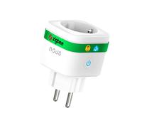SUBZONAL-NOUS A7Z Prise Connectée ZigBee avec Suivi Énergie, 16A, Contrôle Vocal & via App, Programmation & Minuterie, Compatible Alexa, Google Home, Home Assistant, Tuya, Hub ZigBee Requis