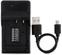 SUBZONAL-NP-BG1 USB Chargeur pour Sony Cyber-Shot DSC-H50 DSC-H55 DSC-H70 DSC-H90 DSC-HX30V DSC-HX5V DSC-HX7V DSC-HX9V DSC-W150 DSC-W290 DSC-W230 DSC-W220 DSC-W200 DSC-W300 DSC-W50 Caméra et Plus