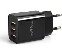 SUBZONAL-OcioDual Chargeur mural EU 1 Port USB 5V 2A 10W Chargeur pour Smartphone Adaptateur d'alimentation pour Prise USB Charge Rapide Modèle ST660 Blanc