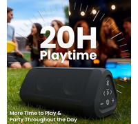 SUBZONAL-OontZ Angle 3 Ultra: Enceinte Portable Bluetooth, 14 Watts, Grosse Caisse, portée de 30 m, Lecture simultanée avec Amazing Stereo Separation, IPX7 (Noir) par