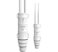 SUBZONAL-Outdoor Point d'accès Wi-FI AC600, Haute Puissance Répéteur Wi-FI Extérieur Double Bande 2.4+5G, Amplificateur WiFi avec 2 antennes, Routeur/Répétiteur/Point d'accès Imperméable, PoE Passif