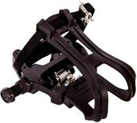 Subzonal-Pedal Spd Vélo Pédales Avec Ceinture Et Cage, Convient Aux Vélo De Spinning, Aux Vélos D'exercice, Vélo Stationnaire Et Aux Vélos D'extérieur, Essieux De 9/16"", Garantie Demi-Année