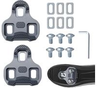 Subzonal-Pédales Vélo Route Compatibles Pour Look Keo, Cales Chaussures Vélo, Angle Réglable 4.5°, Pour Cyclistes De Route Et Course(Gris)