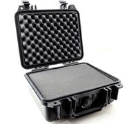 SUBZONAL-Peli 1200 Valise de Protection pour Caméras professionnelles, étanche IP67, Capacité de 4 L, Fabriquée aux États-Unis, avec Insert en Mousse personnalisable, Couleur : Noire