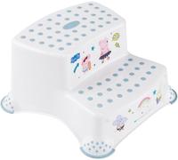 SUBZONAL-Peppa Pig Marchepied à 2 Marches, De 3 à 14 Ans, Antidérapant, Igor, Nordic White