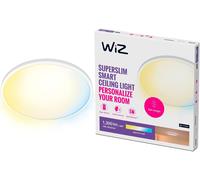 Subzonal-Plafonnier Connecté Wi-Fi Superslim Blanc, 2700-6500k, 14w, Nuances De Blanc, Fonctionne Avec Alexa, Google Assistant Et Apple Homekit