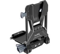 SUBZONAL-Plaque de Batterie V-Mount, Plaque de Montage de Batterie V Lock avec Trous Filetés 1/4""-20 et 3/8""-16, Plaque de Batterie Compacte et Pliable en Forme de L sans Outil - 4505
