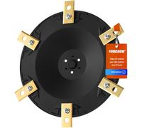 SUBZONAL-Plateau de lame pour robot tondeuse à 6 lames, disque rotatif, compatible avec Worx Landroid L800 & L1000 (à partir de 2020) Swift