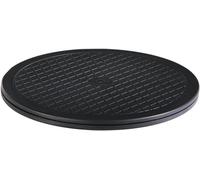 SUBZONAL-Plateau Tournant Universel Hama 40cm (Plateau Rond Rotatif 360° Multifonction, Taille XL, Supporte 100 kg, idéal pour TV, Enceintes, Ecrans, Plantes, Ustensiles de Cuisine, Modelisme) Noir