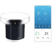 SUBZONAL-Pluviomètre connecté sans-Fil pour la Station Météo, NRG01-WW, Noir