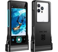Subzonal-Pochette Étanche 15m Universelle Coque Téléphone Ipx8 Plongée Professionnel Étui Pour Iphone Samsung Galaxy Huawei Xiaomi Redmi Goole Pixel Et Smartphone 4.7-6.9'' Sous Marine Housse, Noir
