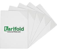 SUBZONAL-Pochette transparente magnétique Tarifold A4 incolore - Sachet de 5