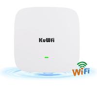 SUBZONAL-Point d'accès WiFi 6, Vitesse Borne WiFi 6 Dual-Band AX820, Pont WiFi Exterieur Wireless Access Point PoE avec 2 Port Ethernet Gigabit 802.11ax Pose au Plafond et au Mur