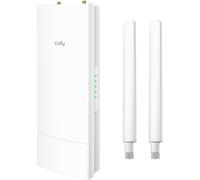 SUBZONAL-Point d'accès WiFi extérieur AC1200, Point d'accès sans Fil Double Bande étanche IP65, Longue portée, Alimentation PoE, Montage Mural/sur Poteau, beamforming, MU-MIMO, AP1200 extérieur