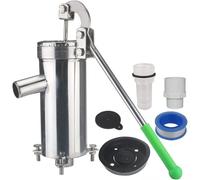 SUBZONAL-Pompe à Eau Pompe de puits Manuelle, Pompe à Eau Manuelle, Pompe à Eau à Tube Droit, Pompe de puits, Dispositif d'aspiration de pompage Manuel