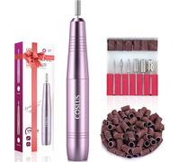 Subzonal-Ponceuse Ongles Electrique Pour Ongles En Gel : Vitesse Et Sens De Rotation Réglables Kit De Manucure Et Pédicure, Lime À 0ngles Electrique Pour Ongles En Gel, Professionnel Ongles (Violet)