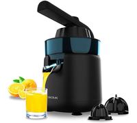 SUBZONAL-Presse-Agrumes Électrique Essential Vita Hyden 120. Pour Oranges et Agrumes, 120W, 2 Cônes en Plastique Détachables de Tailles Différentes, Poignée et Couvercle en Plastique, Capacité 250 ml