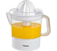 SUBZONAL-Presse-oranges et agrumes électrique, Inclut 2 cônes de pressage et un couvercle pour préserver l'arôme, Moteur à deux sens de rotation (gauche/droite), Capacité: 0.7 Litre, Couleur: Blanc