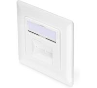 SUBZONAL-Prise murale Cat. 6 a 2 x RJ45 blindé
