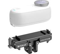 SUBZONAL-PULUZ Support de base magnétique pliable à dégagement rapide pour Insta360 GO 3 GO 3S, avec trou de 6,35 mm et adaptateur d'appareil photo pour support, trépieds, pieds et autres accessoires