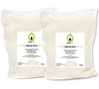 Subzonal-Purespa Cire De Soja Pour Bougies 2kg En Flocons - Fabriquer Des Bougies 100% Naturelle Et Bio. Promotion