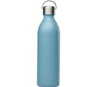 Subzonal-Qwetch - Bouteille Isotherme Active Bleu Acier 1l - Gourde Avec Anse Inox Recyclé - 24h Froid Et 12h Chaud - Etanche, Sans Bpa & Compacte