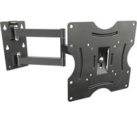 SUBZONAL-R02 Support Murale TV Orientable Inclinable Universel 22-37" (56-94cm) Fixation Mural Télévision LED/LCD/Incurvée VESA 75x75-200x200 Noir