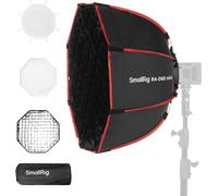 SUBZONAL-RA-D60 Softbox Parabolique, 60cm/23,6"" Softbox à Dégagement Rapide avec Sac de Transport, Compatible avec SMALLRIG RC 60B Lampe Vidéo COB pour Studio de Photographie - 4682