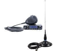 SUBZONAL-Radio CB Escort HP 6500 ASQ avec antenne CB ML145 avec Base magnétique