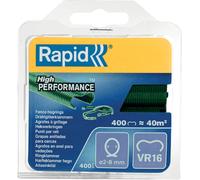 SUBZONAL-Rapid VR22 - Agrafes à Grillage en Acier Galvanisé, Compatible avec les Grillages 5-11 mm, Idéal pour Sécuriser Cages & Clôtures, 1100 Pièces, Emballage sous Blister (40108806)