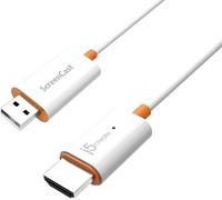 SUBZONAL-Récepteur Adaptateur d'affichage sans Fil ScreenCast HDMI - Miroir vers HDTV - Compatible avec MiraCast, AirPlay, Android, PC, iOS,iPhone, Tablette (JVAW56)