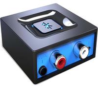 SUBZONAL-Récepteur Audio sans Fil, Adaptateur Bluetooth pour PC/Mac/Smartphone/Tablette/Récepteur AV, Sorties 3,5mm et RCA pour Hauts-Parleurs, Couplage Simple, Bouton Marche/arrêt