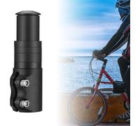 Subzonal-Rehausse Potence De Guidon Vélo Vtt, Fourche Étendre Extenseur Vtt Bicyclette Étendre Riser Adaptateur, Rehausseurs De Guidon Vélo Réglables Pour 28.6mm 1-1/8"" Vélo De Route Bmx