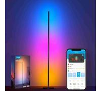 Subzonal-Rgbic Lampadaire Led, Wifi Lampadaire Sur Pied Fonctionne Avec Alexa, Google Assistant, Musique Sync, 16 Millions Couleurs Et 61 Modes De Scène, Lampe Moderne Pour Salon, Chambre, Salle De J