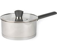 Subzonal-Rh01164eu Excellence Collection 20 Cm Casserole Avec Couvercle En Verre, Acier Inoxydable, Finition Miroir Polie, Compatible Plaques À Induction, Passe Au Lave-Vaisselle Silver