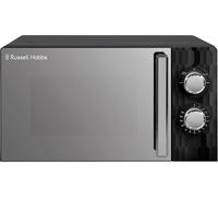 SUBZONAL-RHMM715B-EU - Honeycomb Micro-ondes Manuel Solo de 17 Litres et 700W, Noir, avec 5 Niveaux de Puissance, Minuterie Intégrée et Fonction Décongélation