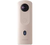 SUBZONAL-RICOH THETA SC2 BEIGE Camera 360° Video 4K avec stabilistation Haute résolution d'image transfert de données haute vitesse Capture d'image de nuit sans bruit Fin et léger pour iPhone, Androi