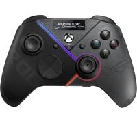 SUBZONAL-ROG Raikiri Pro ¿ Manette gaming PC (Connectivité tri-mode USB-C filaire / 2,4 GHz / Bluetooth, Dalle OLED intégrée, 4 boutons à l'arrière, gâchettes sélectionnables, DAC ESS, Joystick)