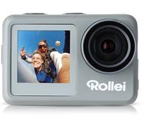 SUBZONAL-Rollei Caméra sous-marine Action Cam 9s Plus I 4K 60 images par seconde avec écran selfie, stabilisation d'image, time lapse, ralenti, fonction boucle, étanche jusqu'à 10 m, 65,5 x 43,8 x 26