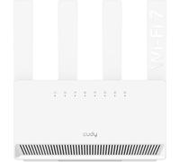 SUBZONAL-Routeur double bande BE3600 Wi-Fi 7 WR3600E 4 ports Gigabit, Quad Core 2,0 GHz, 4 antennes VPN Clients & Serveur, Cudy App, Cloud Control