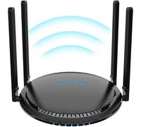 SUBZONAL-Routeur WiFi 6, Routeur WiFi Bi-bande AX3000 pour Le Jeu à Domicile, Routeur WiFi Puissant avec 4*5dBi High-Gain Antennas, MU-MIMO, OFDMA, Touchlink, Beamforming, WPA3, IPV6, Contrôle Paren