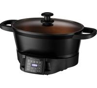 SUBZONAL-Russell Hobbs Mijoteur Electrique 8 en 1 Polyvalent Good to Go (Rôtir, Cuisson lente, à vapeur, sous vide, ébullition, mijoter, cuiseur de riz , 6,5L, Economie d'énergie, Commande amovible)
