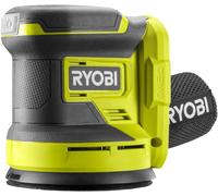 SUBZONAL-RYOBI Ponceuse Excentrique Sans Fil 18V ONE+ RROS18-0 ¿ Plateau Ø125 mm, Collecteur de Poussière, Mouvements Orbitaux Puissants ¿ Finition Bois, Peinture, Métal ¿ Batterie Non Incluse