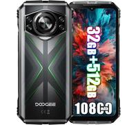 SUBZONAL-S118 4G Téléphones Portables Débloqués, 10800 mAh, Helio G100 32 Go 512 Go, 6,58 FHD , 50 MP (Vision Nocturne 12 MP) 32 MP Smartphones, NFC Vert