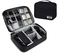 SUBZONAL-Sac Câble Multifonctionnel Sac de Voyage Universel Électronique Cable Management Cubes pour Tablette, Disque Dur Externe, Chargeur, Adaptateurs, Cartes Mémoire, Câbles USB