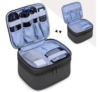 SUBZONAL-Sac pour Mini Projecteur XuanPad, DR.Q, APEMAN et QKK, Sacoche pour Mini Videoprojecteur et Accessoires, Noir