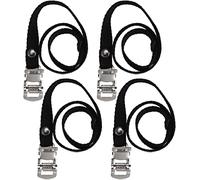 Subzonal-Sangle Pédale Vélo, Lot De 4 Sangles De Pédale De Vélo Avec Boucle En Métal Pour La Plupart Des Vélos, Vélos D'appartement, Vtt, Bmx, Spinning Bike À La Maison Ou À La Salle De Gym,50 Cm