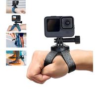 SUBZONAL-Sangle Poignet améliorée Compatible avec GoPro Hero 13 12 11 10 9 8 7 6 5 insta360 Ace Pro Ace Pro 2 X5 X4 X3 One X2 DJI Osmo Action 5 Pro 4/3 Action Camera (Rotation à 360 degrés)