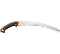 SUBZONAL-Scie de jardin professionnelle, Grandes dents, Coupe tirante, Lame courbe en Acier, Étui de rangement et de transport inclus, Noir/Orange, SW-330, 1020199